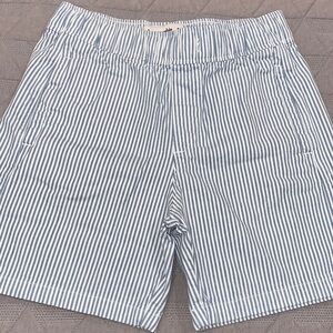 Blue Striped Boys Shorts